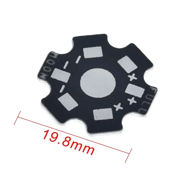 Heat Sink Aluminum For 1W 3W 5W High Power LED Base Plate