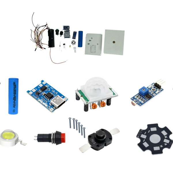 Automatic Light Switch Kit Using Motion and Light Sensor - Without Arduino